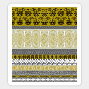 Mythical Dwarf Sweater Pattern Sticker